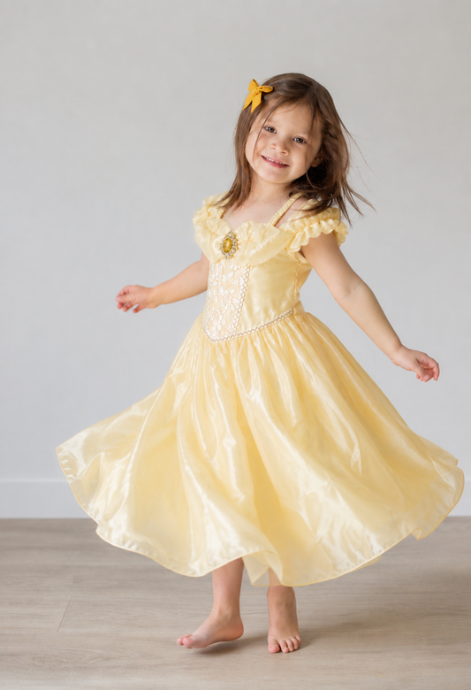 Princess Belle Enchanted Dress for Girls