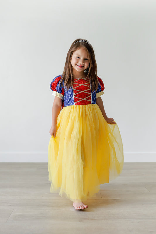 Snow White Shimmer dress