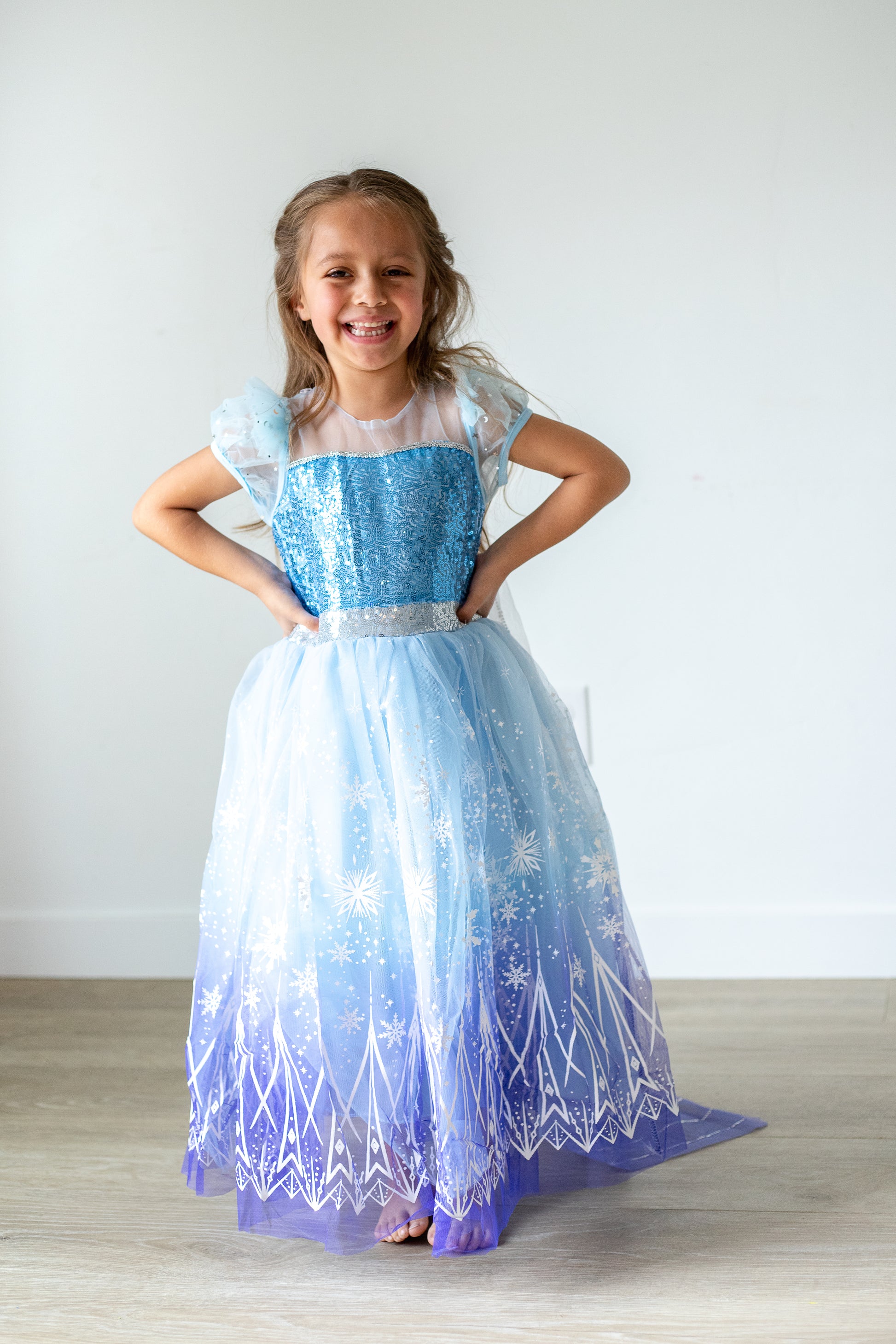 Silver Winter Princess Dress – Sparkle Kids Co Silver Winter Princess Dress – Sparkle Kids Co