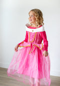 Princess Aurora Dress popped collar