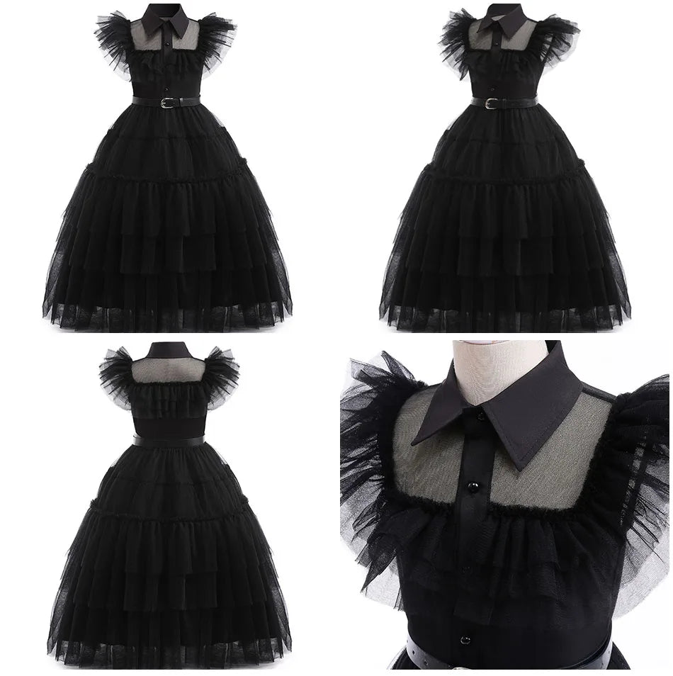 Girls Dresses - Wednesday Adams