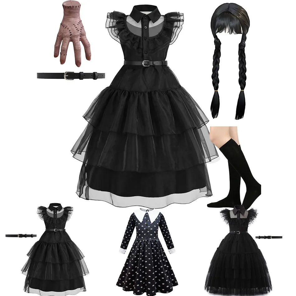 Girls Dresses - Wednesday Adams