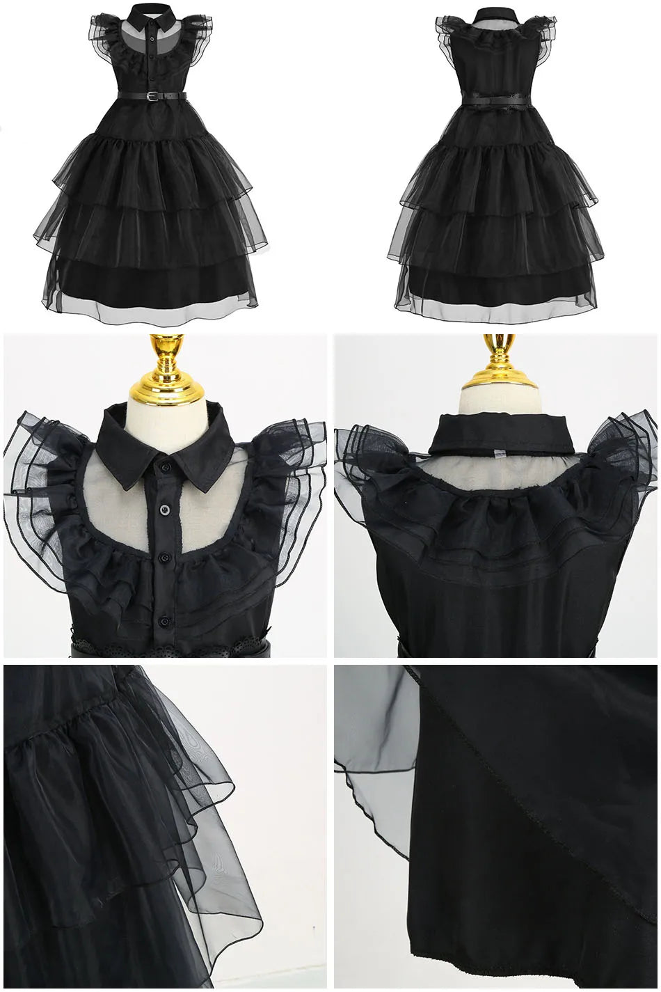 Girls Dresses - Wednesday Adams