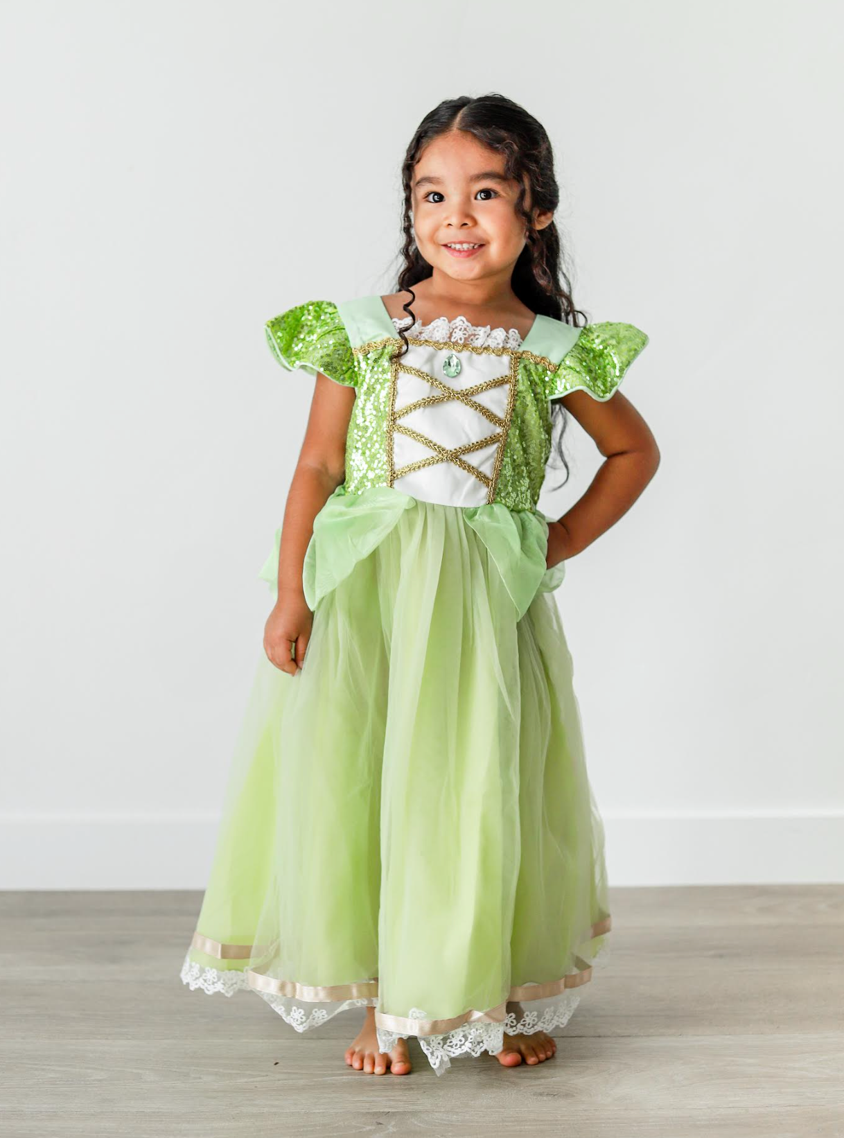 Party Tiana Inspired Princess Dress
