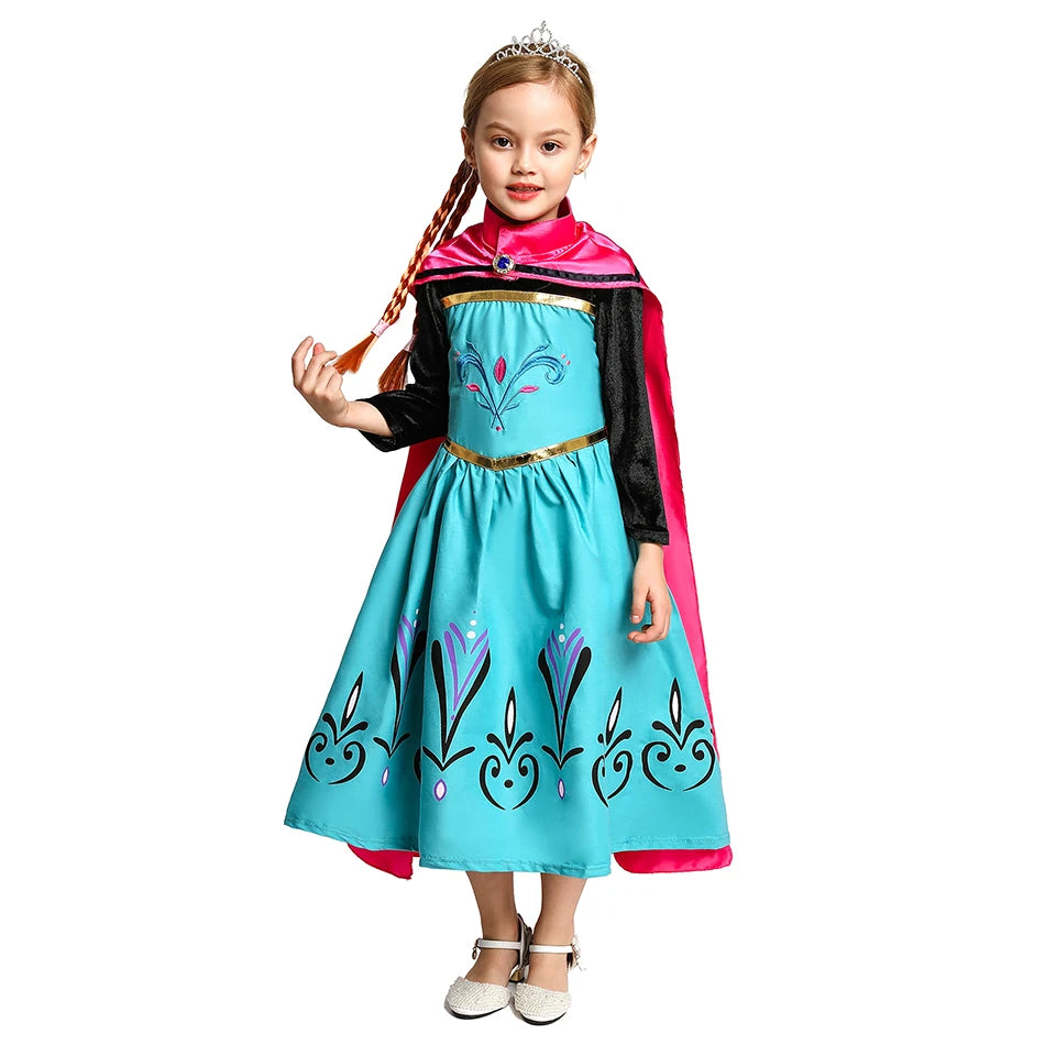 Princess Dress for Girls Snow Queen - Elsa