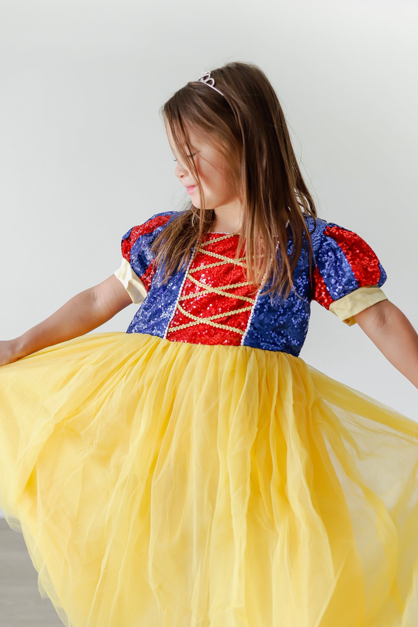 Snow White Shimmer dress