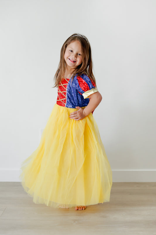 Snow White Shimmer dress