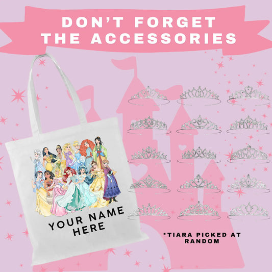 Custom "Name" Princess Tote
